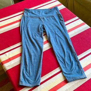 Athleta Cropped Leggings - Blue - Size Small